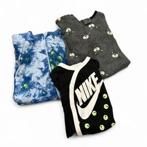Baby boy onesies pjs bundle 0-3m nike